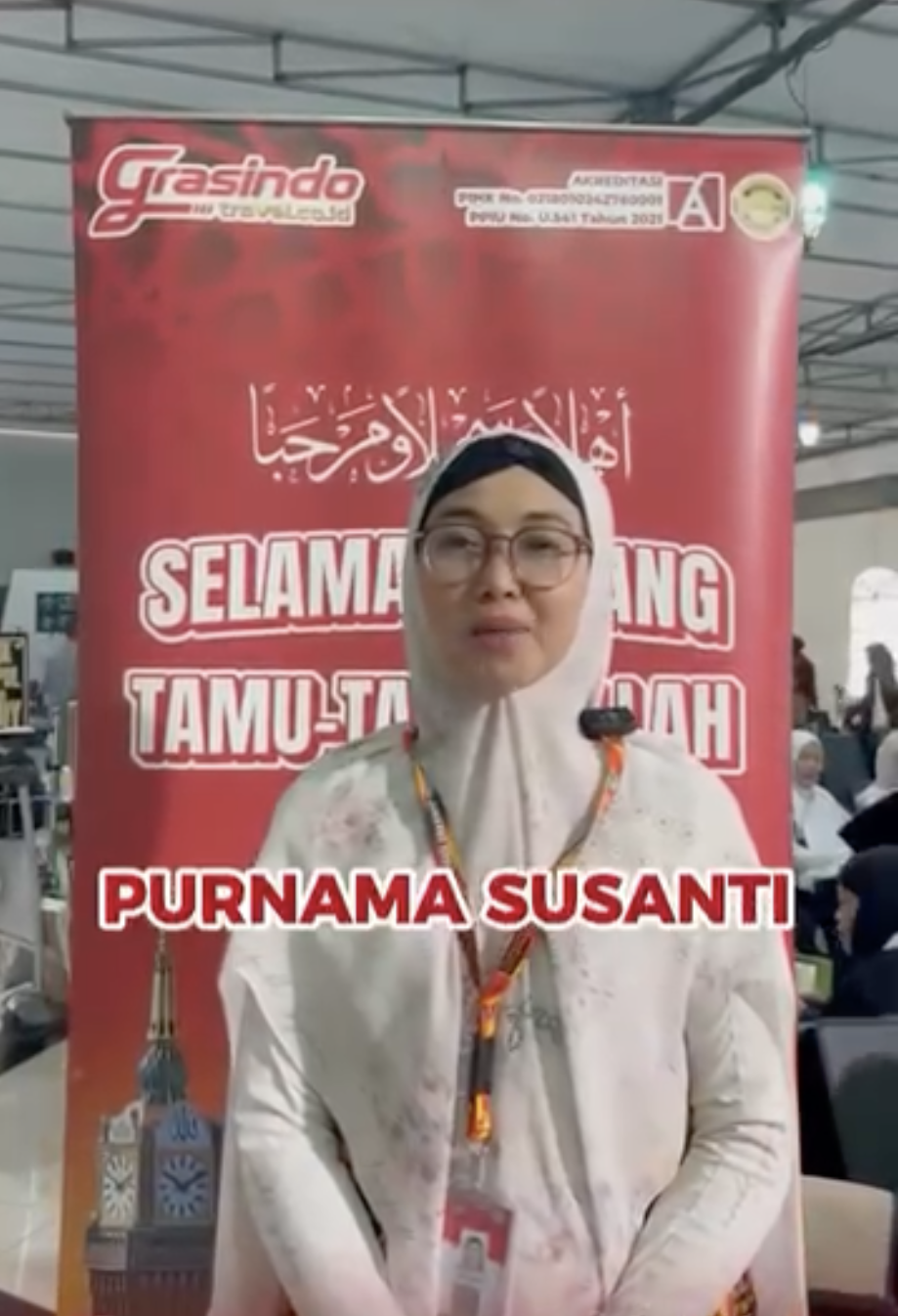Ibu Purnama Susanti - Umrah kloter 204